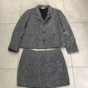 Merona Tweet jacket and skirt set